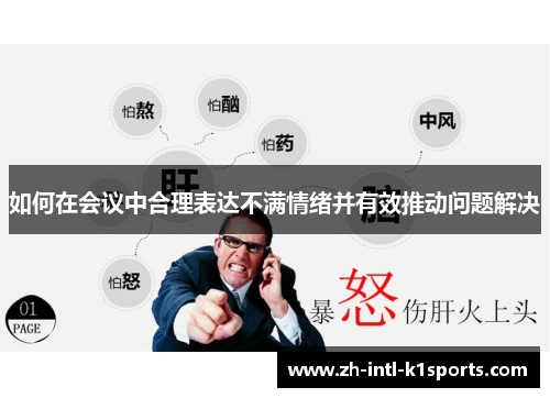 如何在会议中合理表达不满情绪并有效推动问题解决