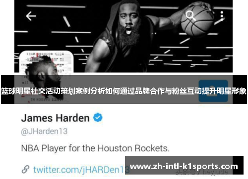 篮球明星社交活动策划案例分析如何通过品牌合作与粉丝互动提升明星形象
